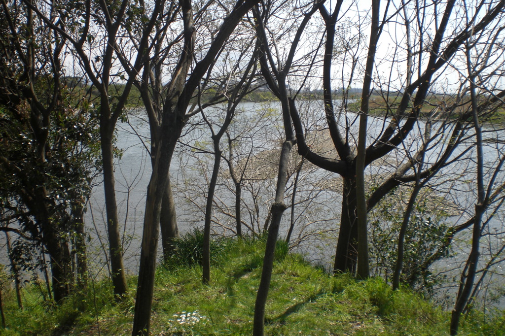 宇治川と桂川の合流