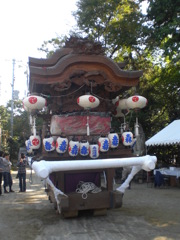 天田神社の秋祭り