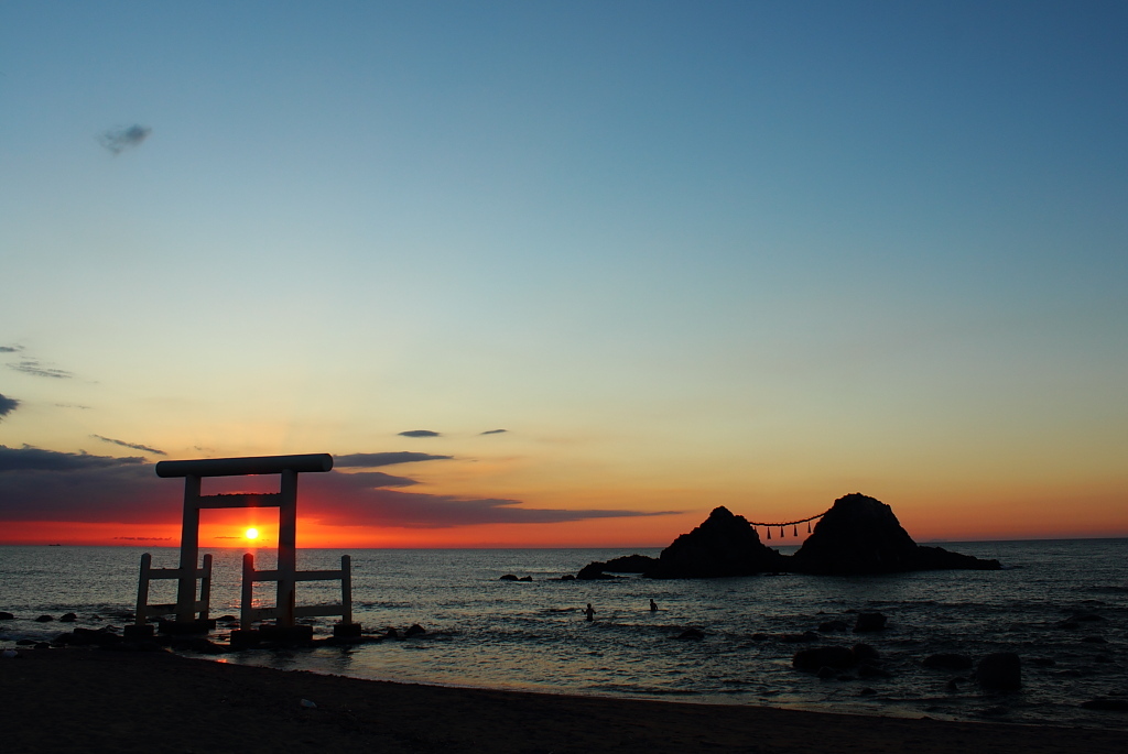 夏の二見ヶ浦