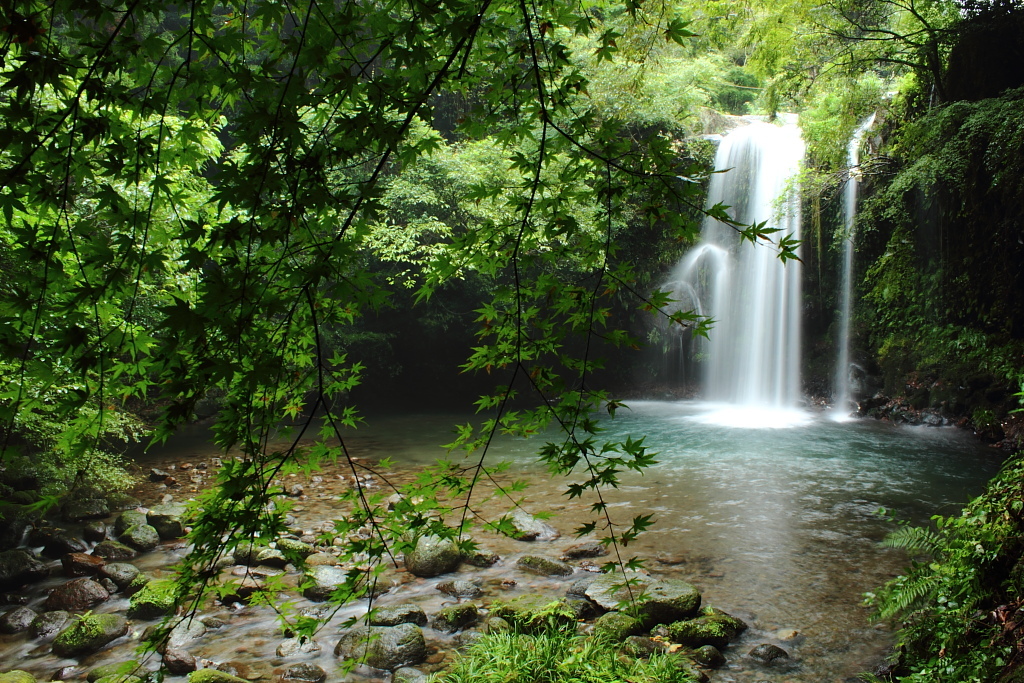 鮎帰りの滝