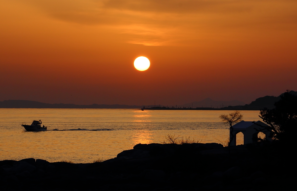 福の浦～夕景２