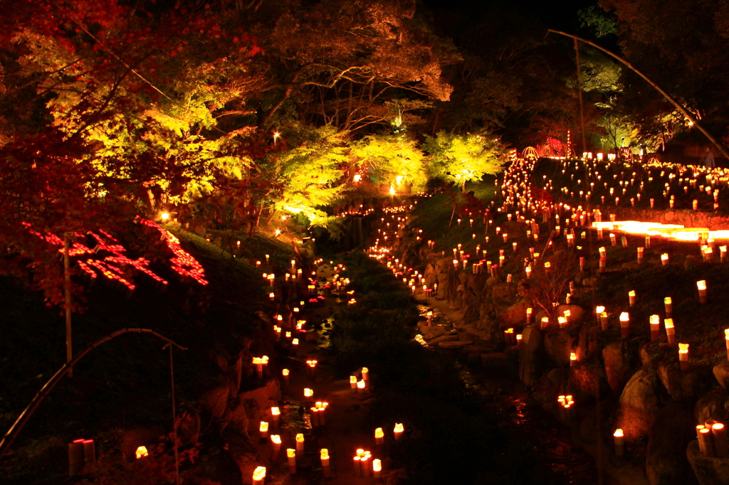 清水竹灯り祭り～おわり