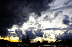 今日の空