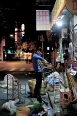 夜作業
