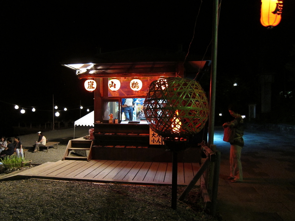 嵐山鵜飼場
