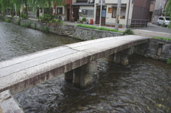 小川に架かる橋
