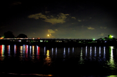 桂川夜景
