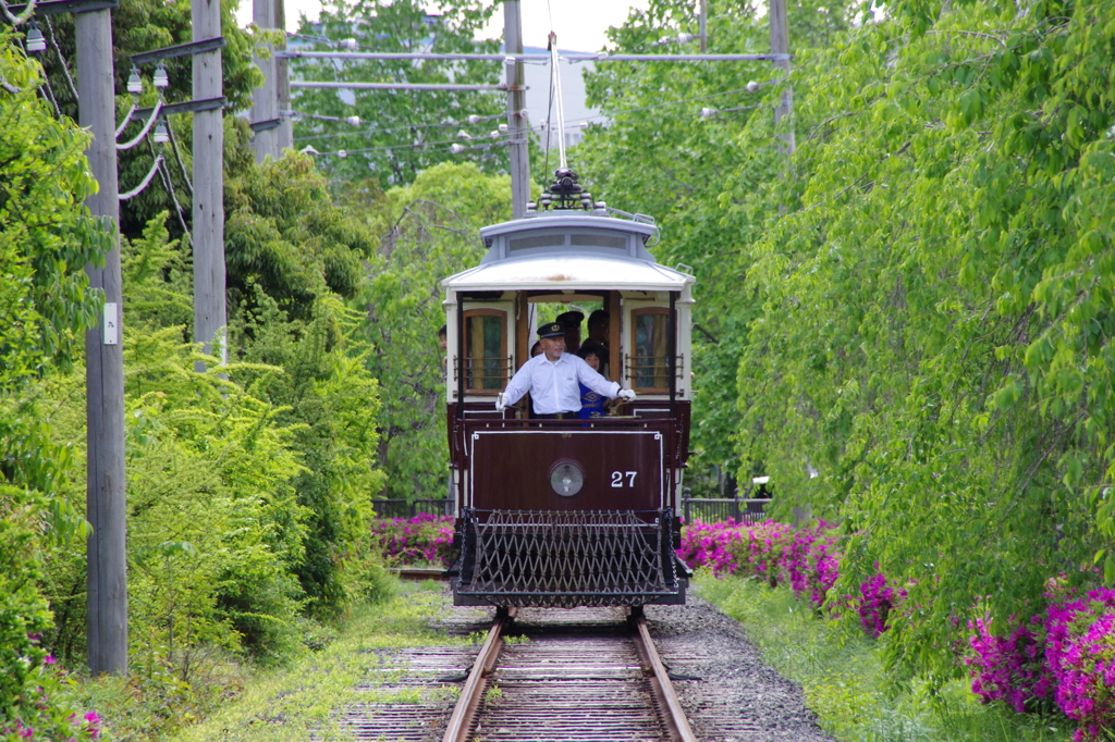 梅小路蒸気機関車館ミニ電車