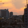 富士見坂から望む富士の夕景