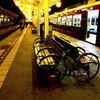 阪急嵐山駅ホーム