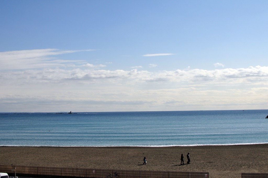 茅ヶ崎の海岸