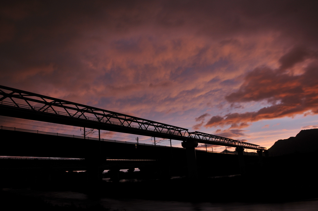 紅い空