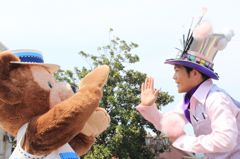 ダッフィーとダンサー