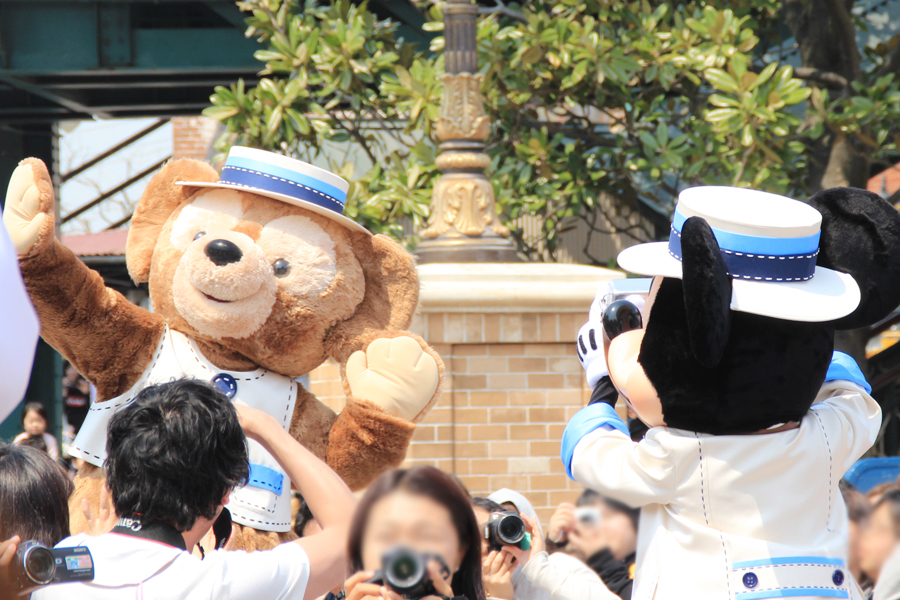ダッフィーとミッキー