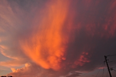 雲の怒り？？