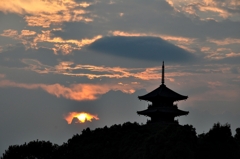 日没前