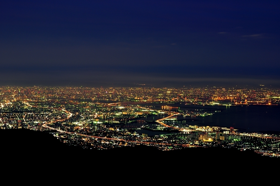 六甲山からの夜景２