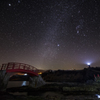 星空へ架かる赤橋