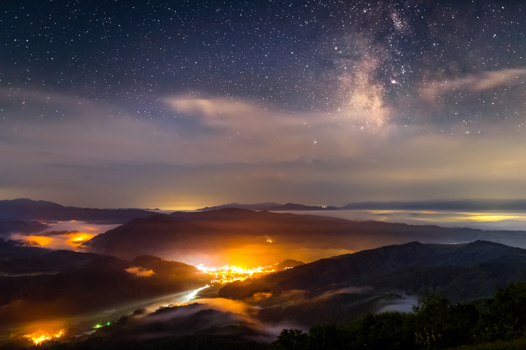 雲上夜景