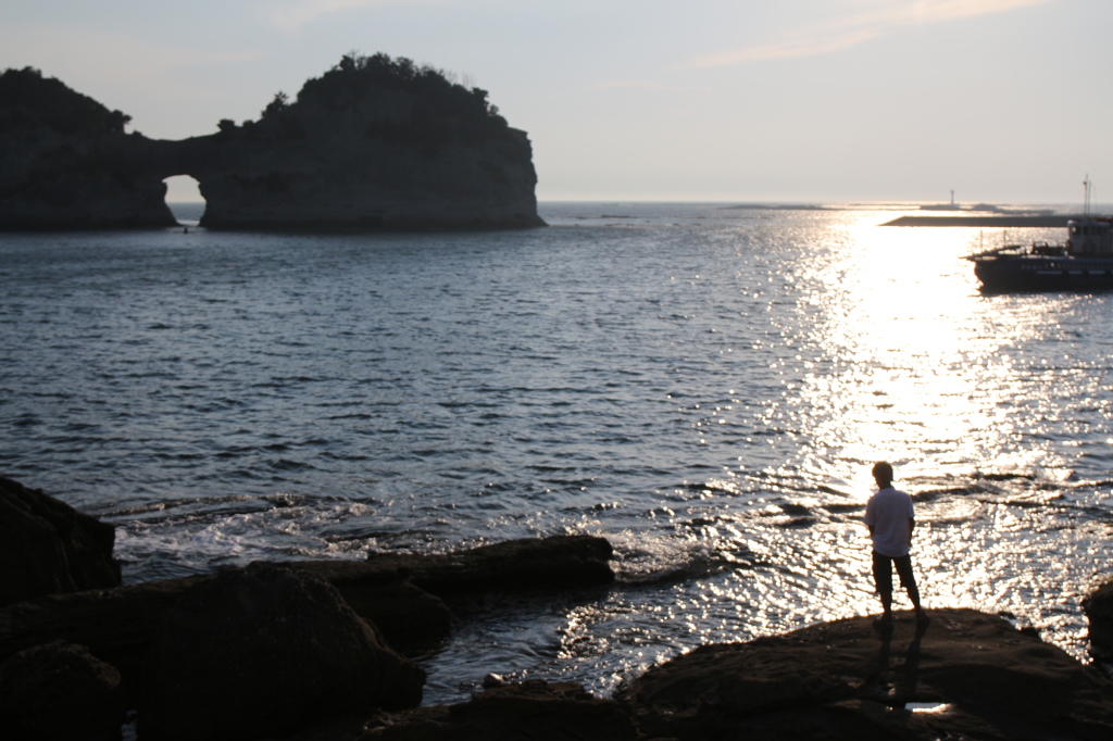 南紀白浜の円月島