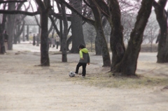 一人サッカー