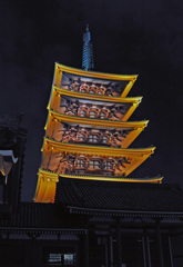 浅草寺五重の塔