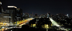 パレスホテルからの夜景