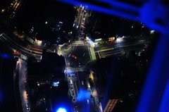 地上450ｍからの展望