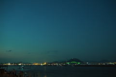 広島港花火大会　撮影前の光景