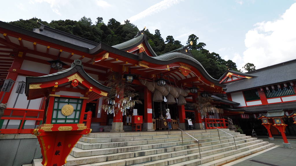 朱　太鼓谷　稲成神社