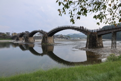 雨上がりの五連橋