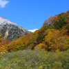 扇沢の初雪