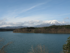岩手山と北上川