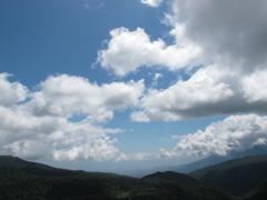 八幡平の空