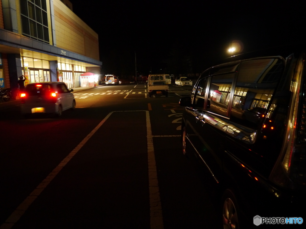 夜の駐車場 ＃1