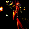 夜のシャボン玉
