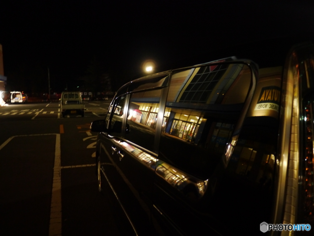 夜の駐車場＃ 4