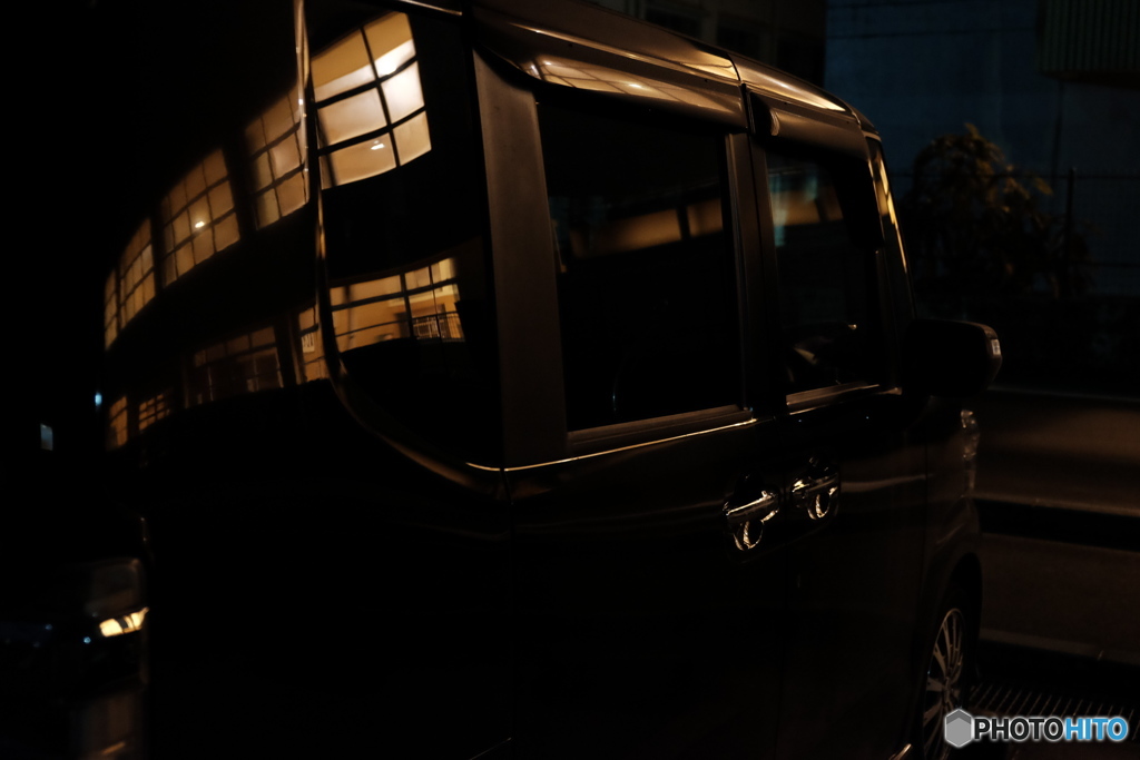 夜の駐車場シリーズ ＃5