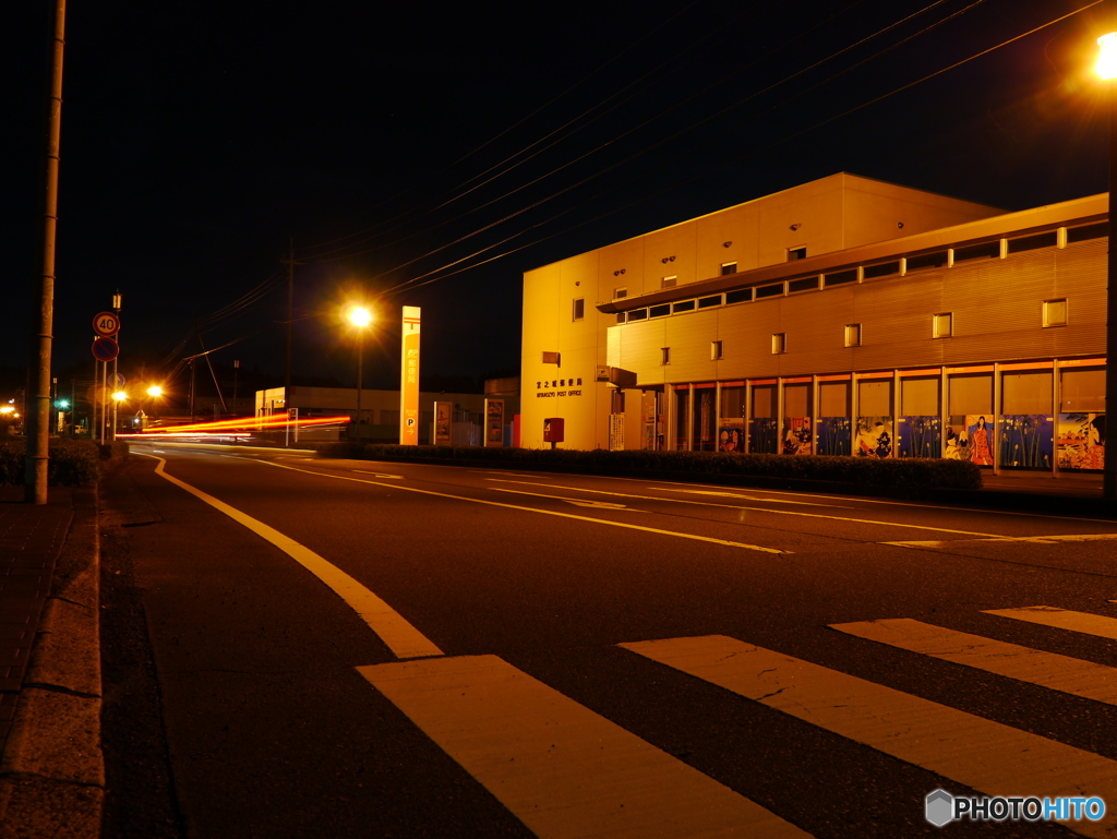 2016-09-16 　郵便局夜景　＃2