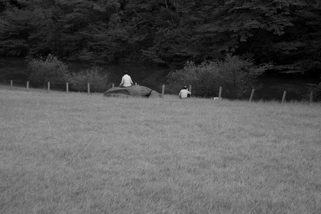 ほとりのふたり