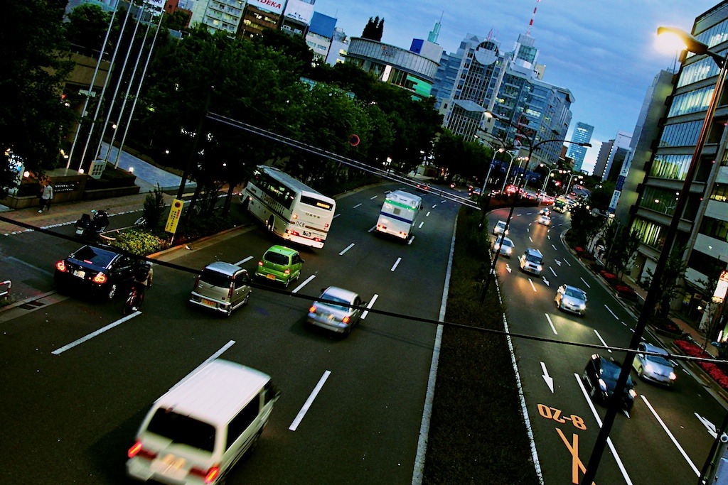 水道橋の橋から