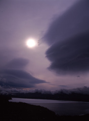 山中湖の雲