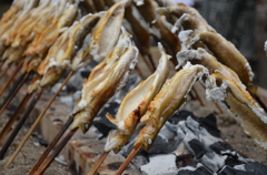 岩魚塩焼き
