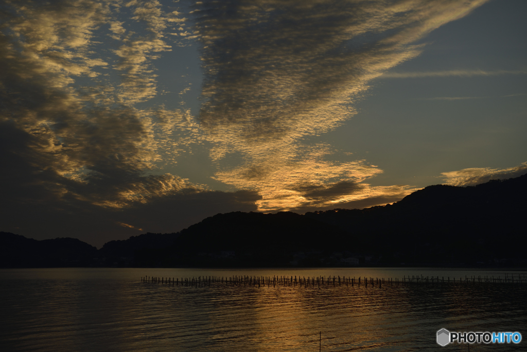 奥浜名湖夕景
