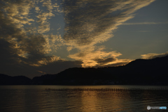 奥浜名湖夕景