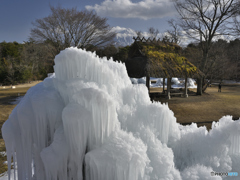 氷のオブジェ