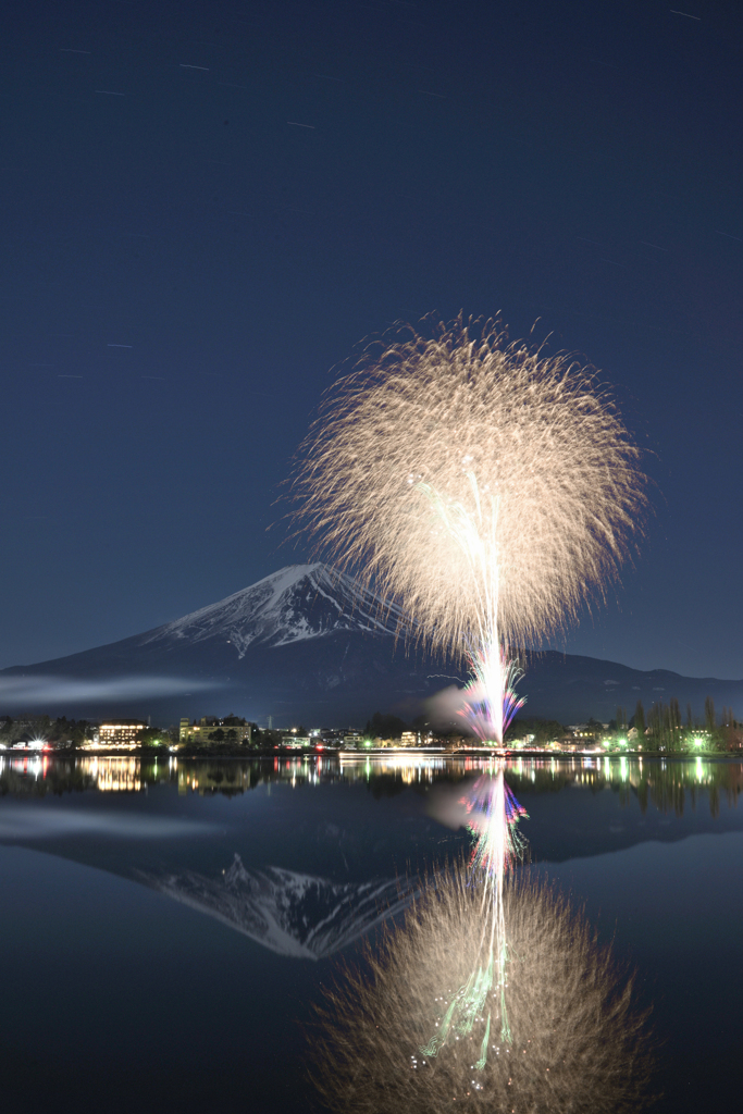 河口湖花火2023