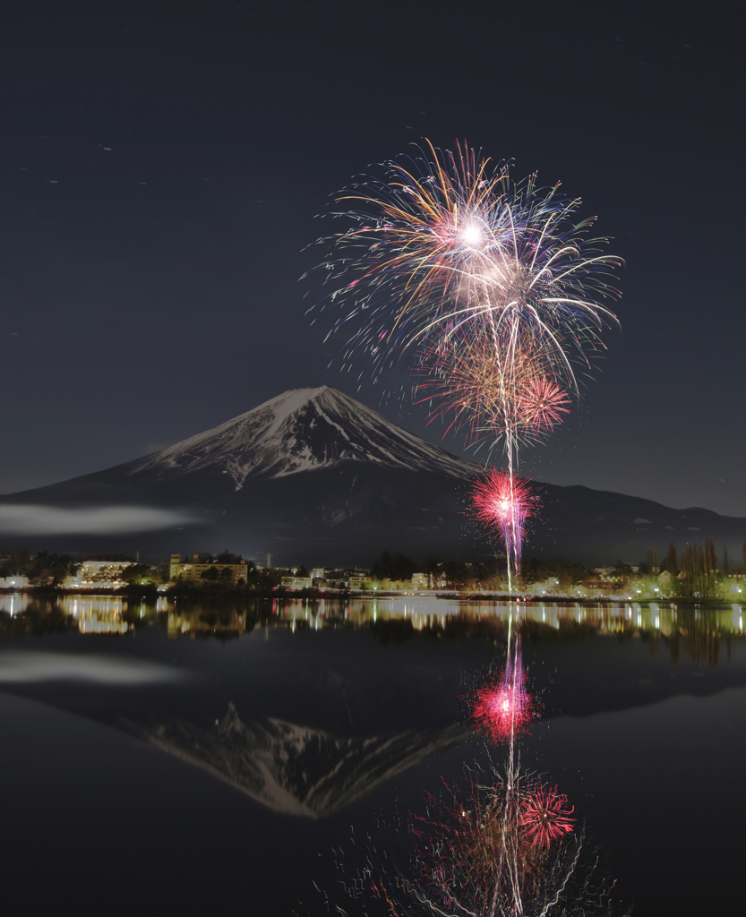 河口湖花火2023