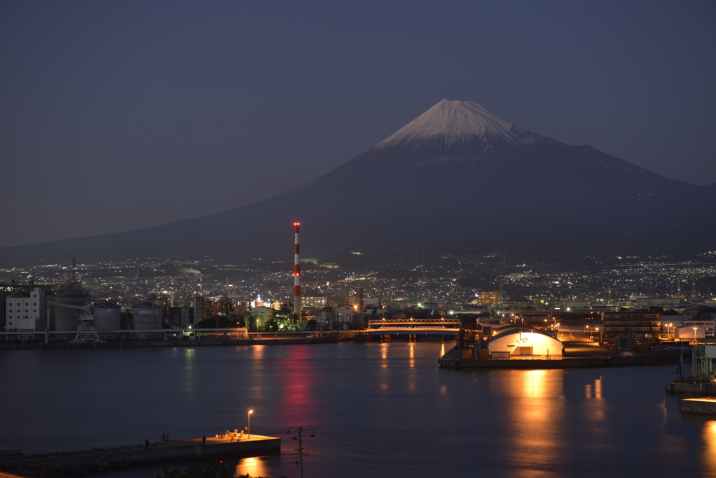 田子の浦　暮色