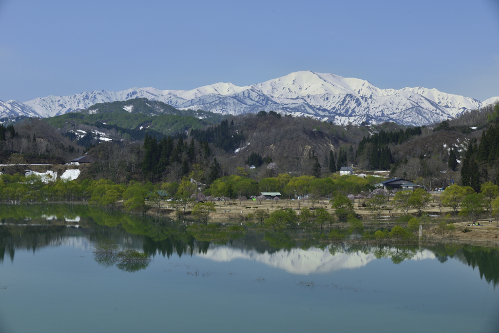 白川ダム湖